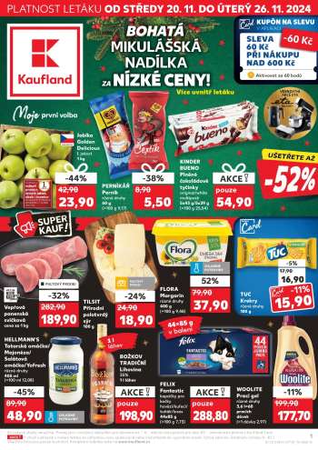 Leták Kaufland - 20.11.2024 - 26.11.2024.