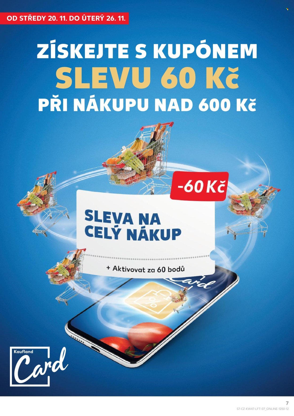 Leták Kaufland - 20.11.2024 - 26.11.2024. Strana 1