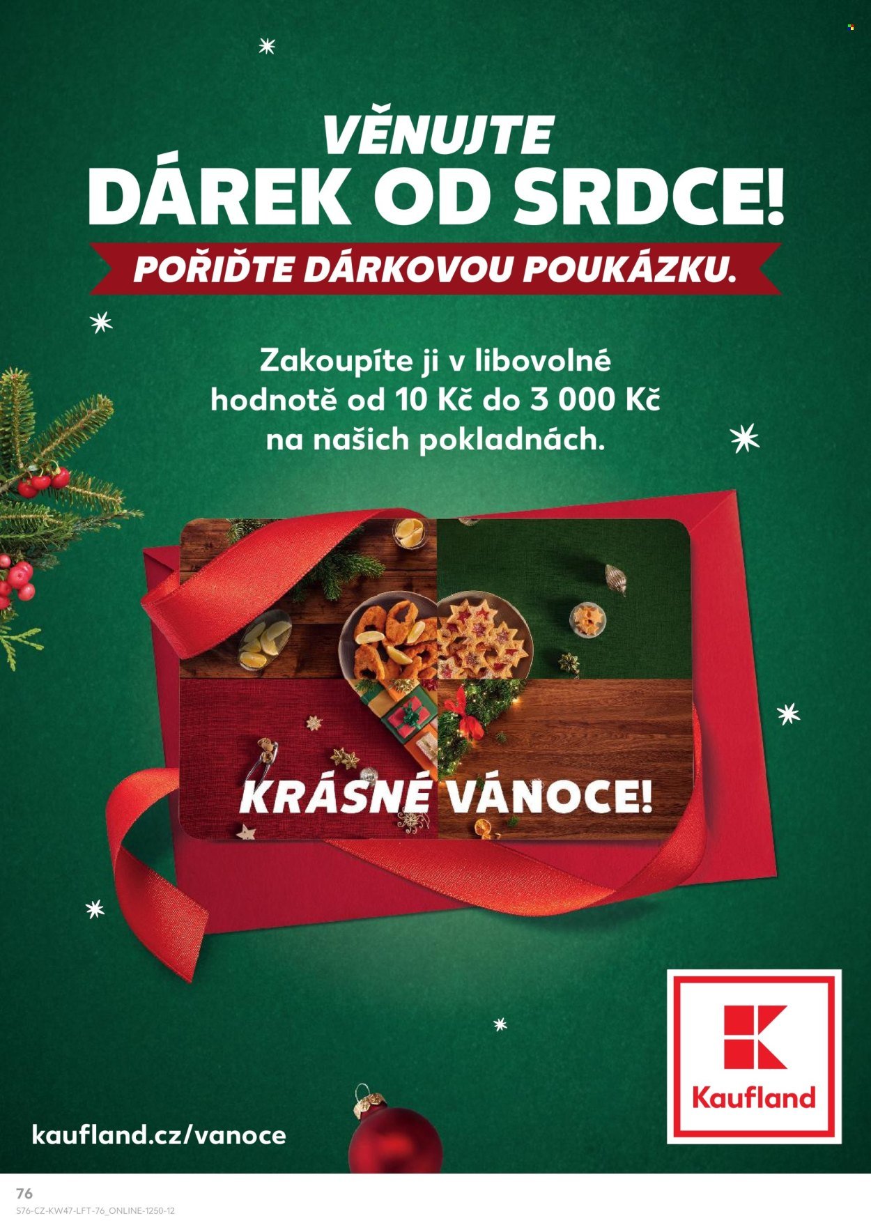 Leták Kaufland - 20.11.2024 - 26.11.2024. Strana 1