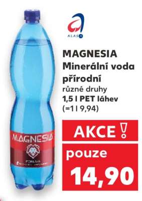 Magnesia minerální voda