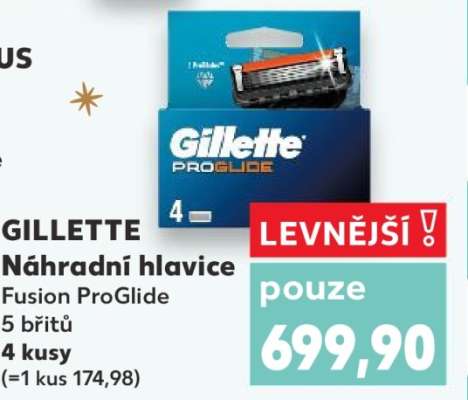 Gillette náhradní hlavice