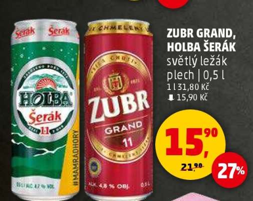 Zubr Grand, Holba Šerák