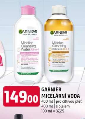 Garnier micelární voda