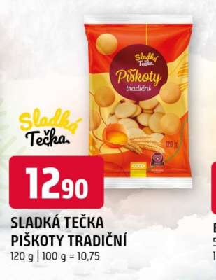 SLADKÁ TEČKA PIŠKOTY TRADIČNÍ