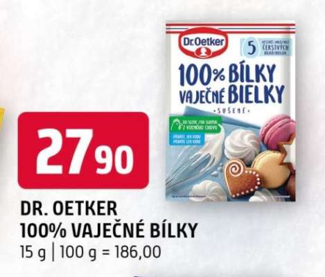 Dr. Oetker 100% Vaječné Bílky