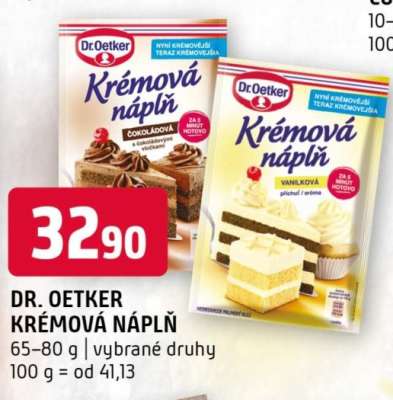 Dr. Oetker Krémová náplň