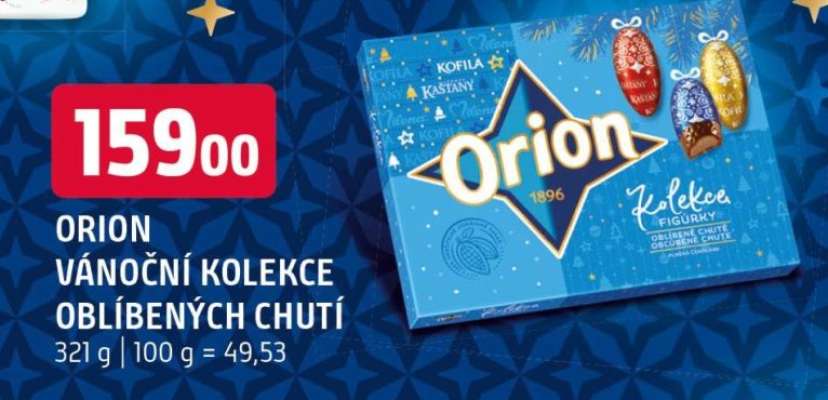 Orion Vánoční Kolekce Oblíbených Chutí