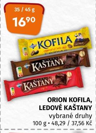 ORION KOFILA, LEDOVÉ KAŠTANY