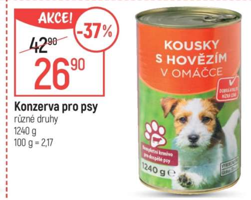 Konzerva pro psy