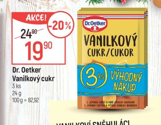 Dr. Oetker Vanilkový cukr