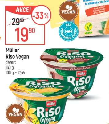 Müller Riso Vegan dezert