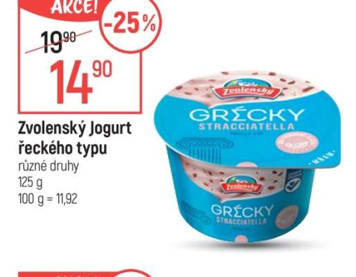 ZVOLENSKÝ Jogurt řeckého typu