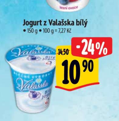 Jogurt z Valašska bílý