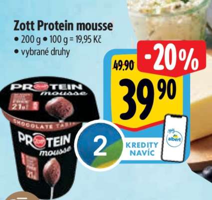 Zott protein Mousse