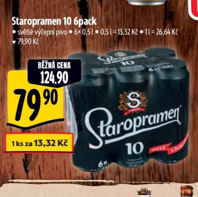 Staropramen 10 6pack