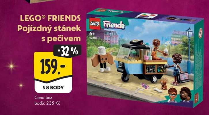 LEGO FRIENDS Pojízdný stánek s pečivem