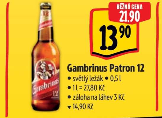 Gambrinus Patron 12