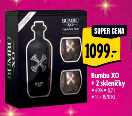 Bumbu XO + 2 skleničky