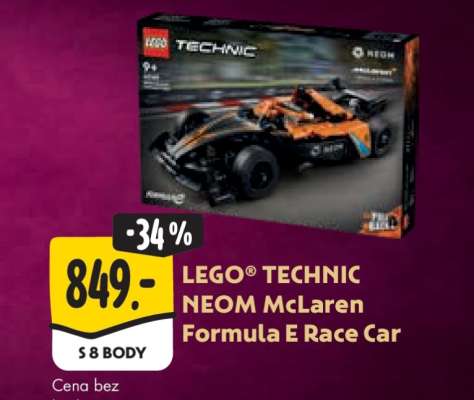 LEGO® TECHNIC NEOM McLaren Formula E Race Car