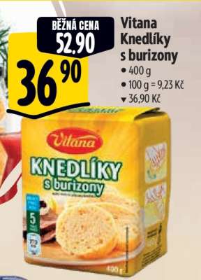 Vitana Knedlíky s burizony