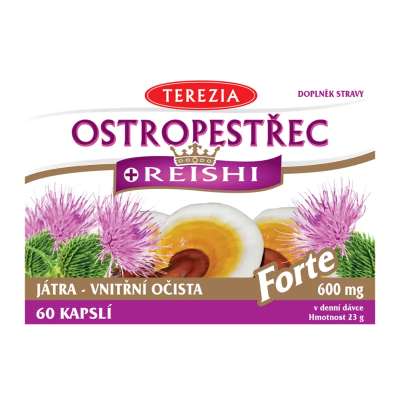 Terezia Ostropestřec Forte, doplněk stravy