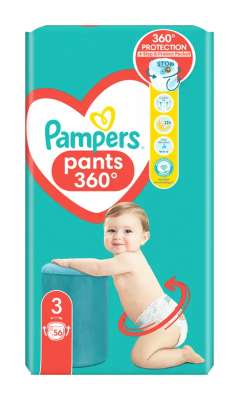 Pampers Plenkové kalhotky 6 - 11 kg, vel. 3