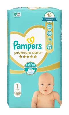 Pampers Plenky Premium Care 2 - 5 kg, vel. 1