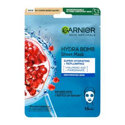 Garnier Hydratační textilní maska s granátovým jablkem