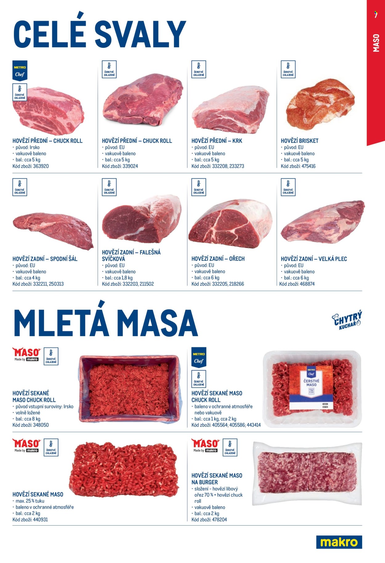 Leták MAKRO. Strana 7