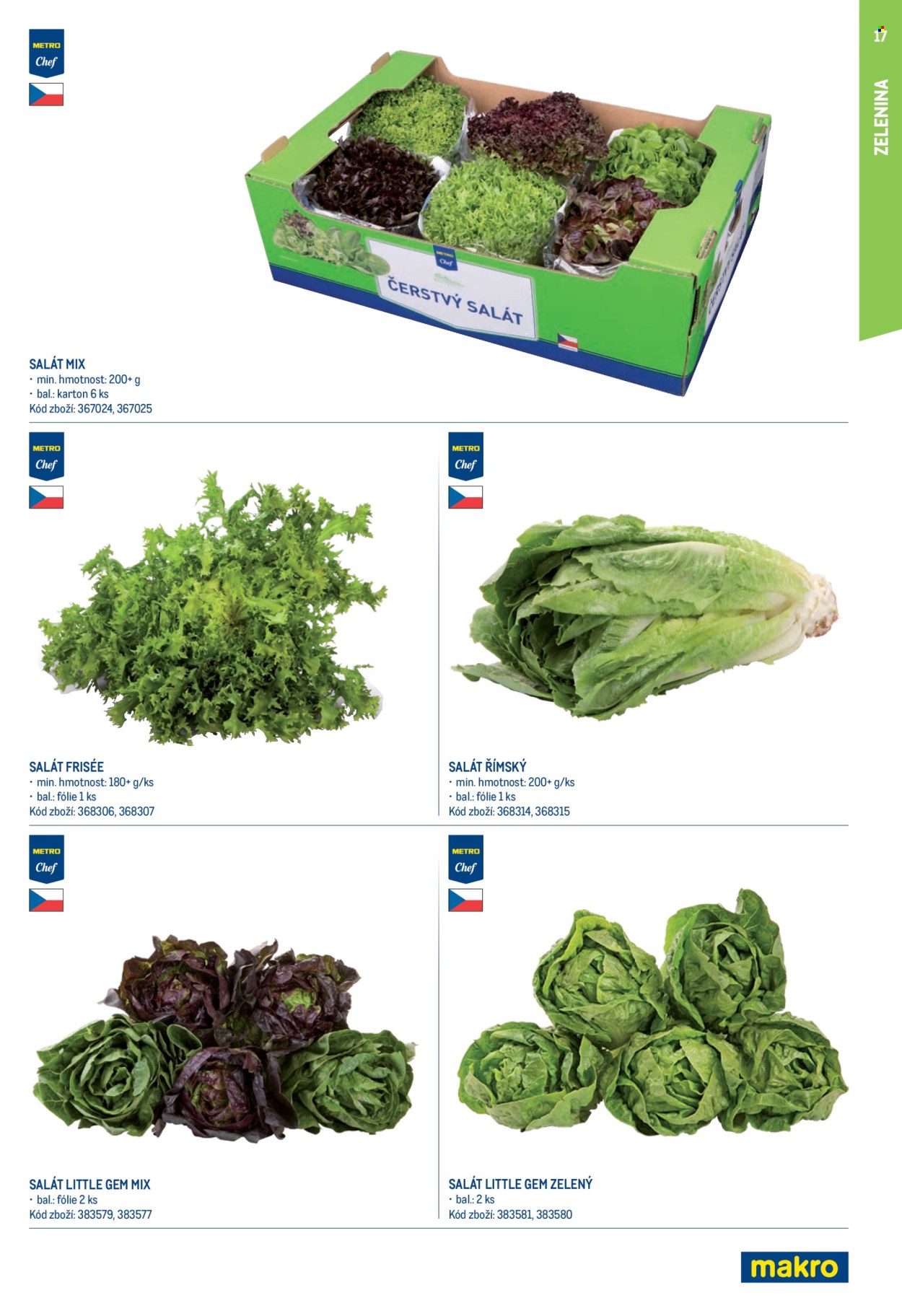 Leták MAKRO. Strana 17