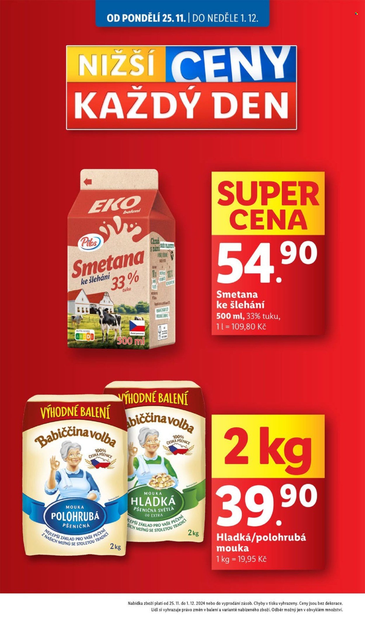 Leták Lidl - 25.11.2024 - 1.12.2024. Strana 1