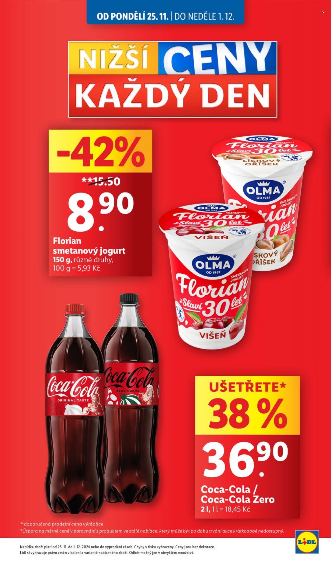 Leták Lidl - 25.11.2024 - 1.12.2024. Strana 1