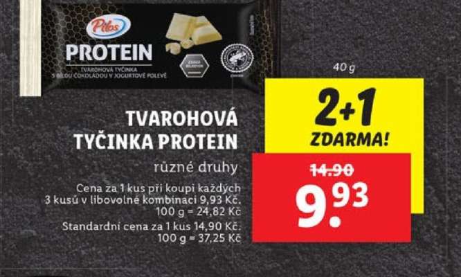 Tvarohová tyčinka Protein