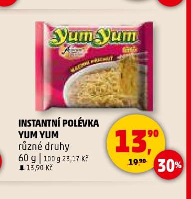 INSTANTNÍ POLÉVKA YUM YUM