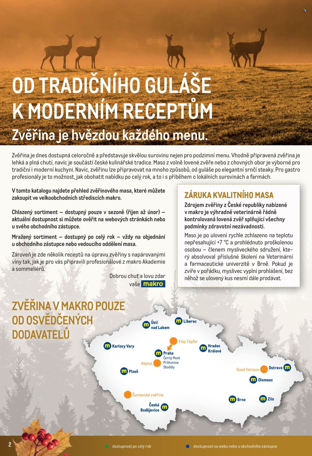 Leták MAKRO. Strana 2