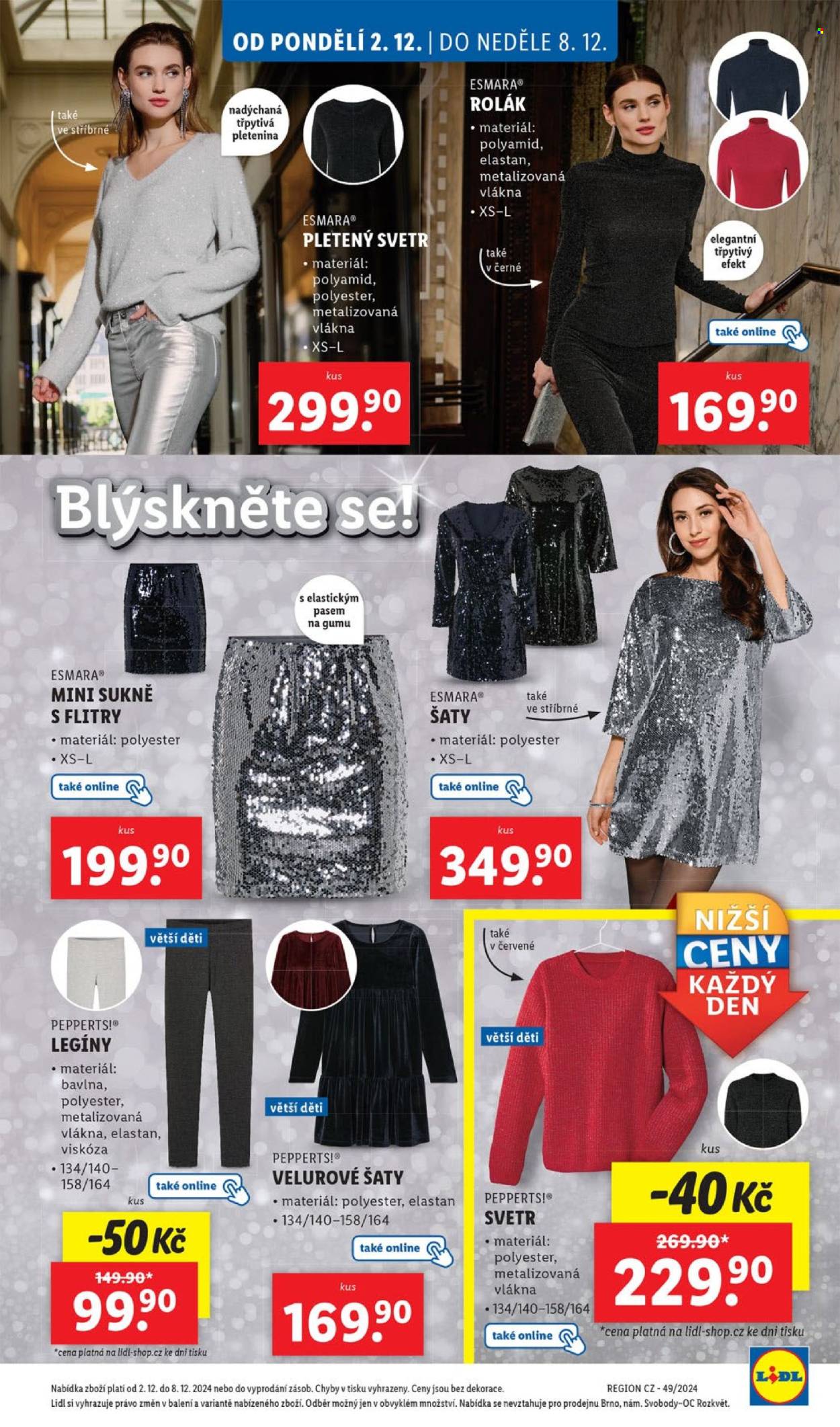 Leták Lidl - 2.12.2024 - 8.12.2024. Strana 1