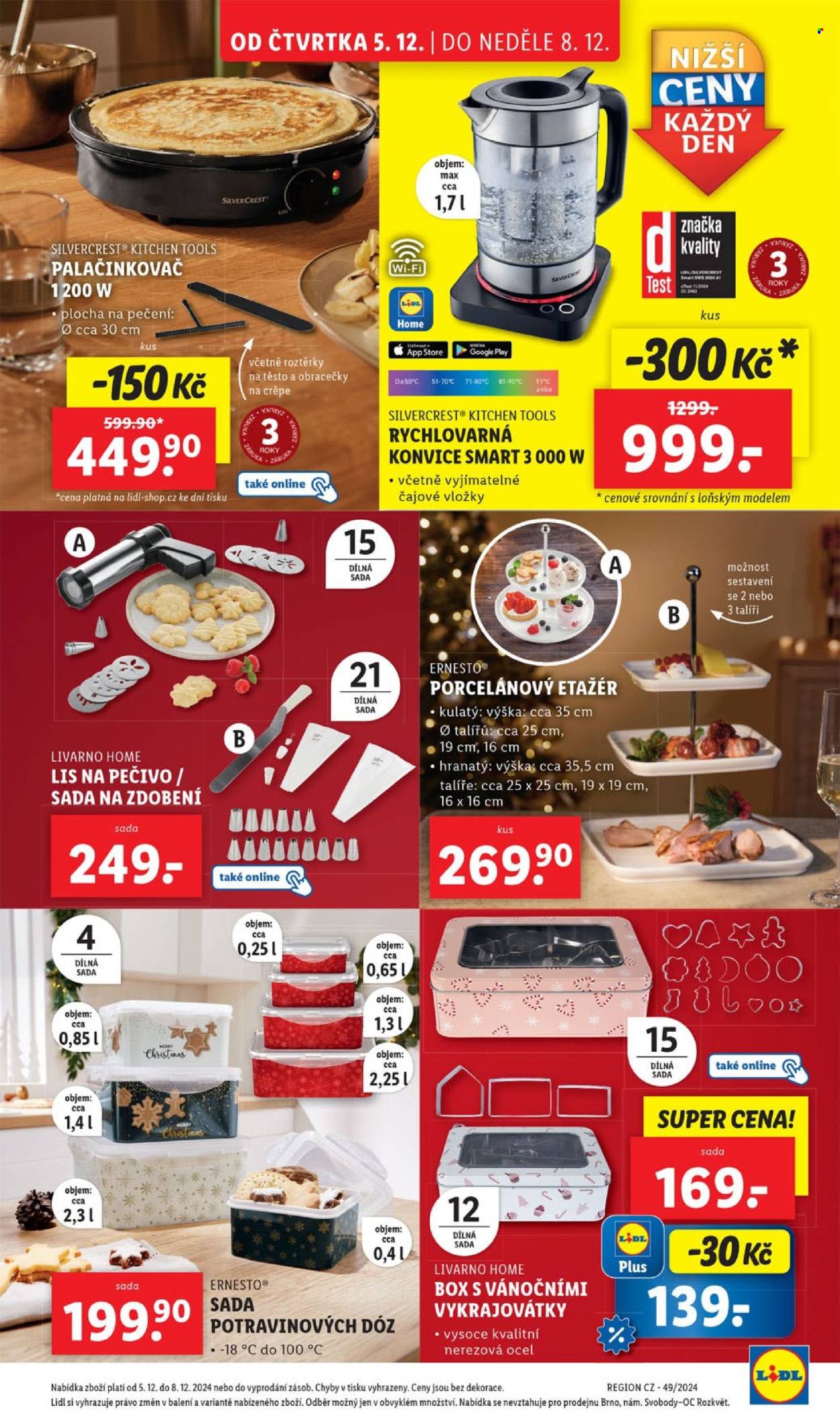 Leták Lidl - 5.12.2024 - 8.12.2024. Strana 1