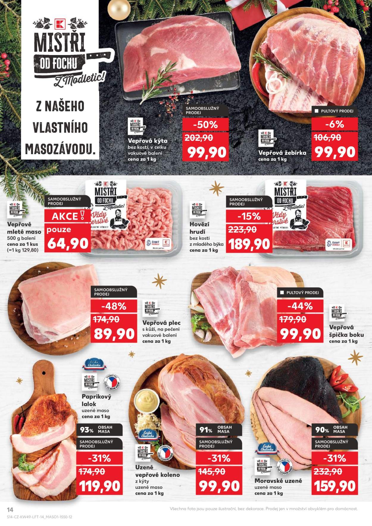 Leták Kaufland - 4.12.2024 - 10.12.2024. Strana 1