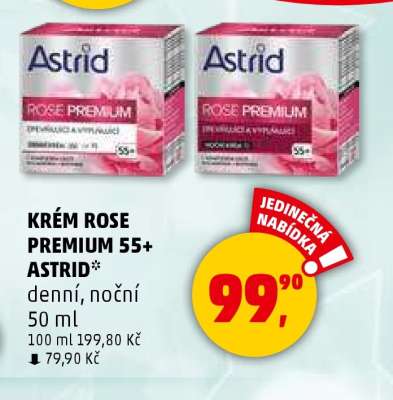 Krém Rose Premium 55+ Astrid