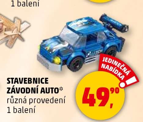 STAVEBNICE ZÁVODNÍ AUTO