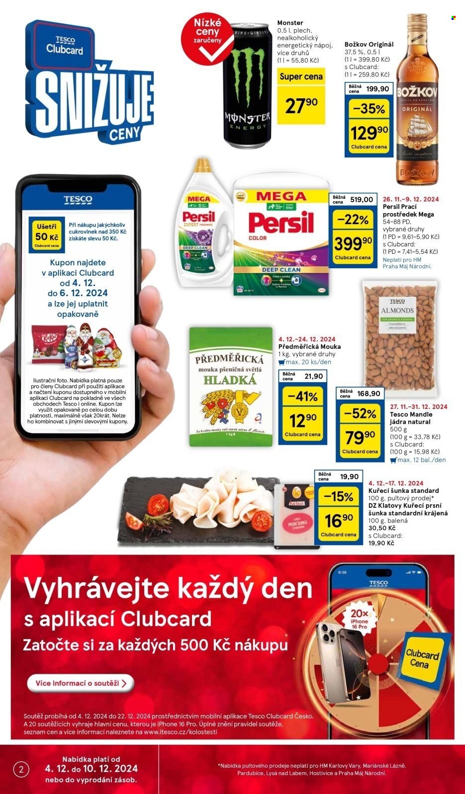 Leták TESCO - 4.12.2024 - 10.12.2024. Strana 1