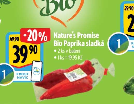 Nature’s Promise Bio Paprika sladká