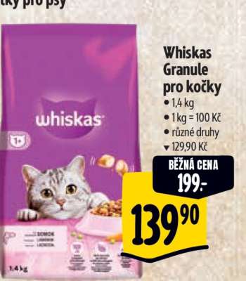 Whiskas Granule pro kočky