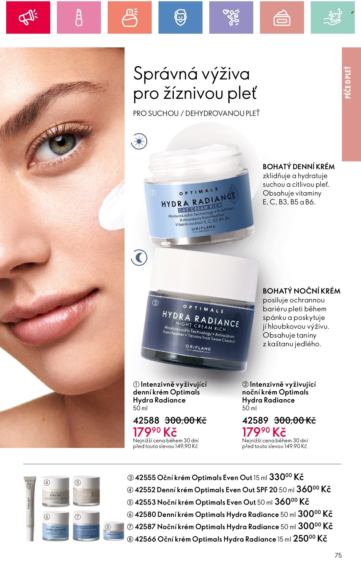 Leták ORIFLAME - 29.12.2024 - 18.1.2025. Strana 1