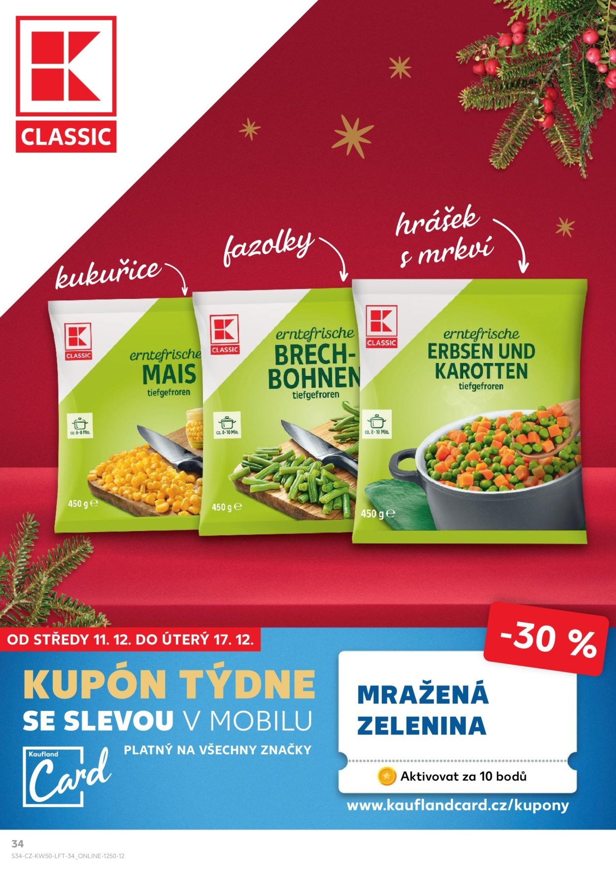 Leták Kaufland - 11.12.2024 - 17.12.2024. Strana 1