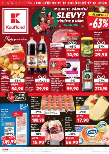 Leták Kaufland - 11.12.2024 - 17.12.2024.