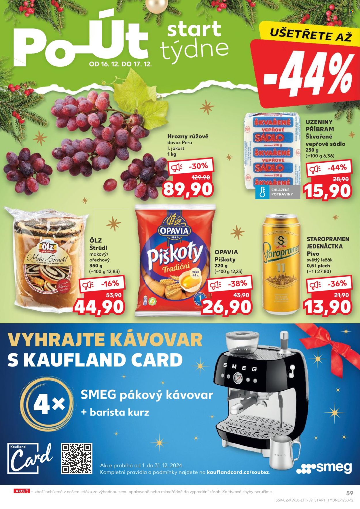 Leták Kaufland - 11.12.2024 - 17.12.2024. Strana 1