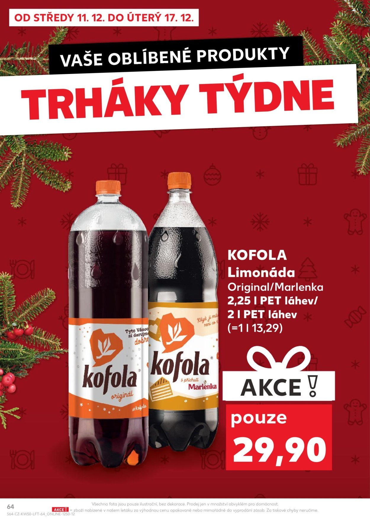 Leták Kaufland - 11.12.2024 - 17.12.2024. Strana 1