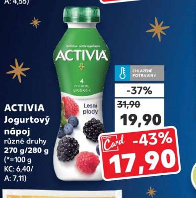 Activia jogurtový nápoj