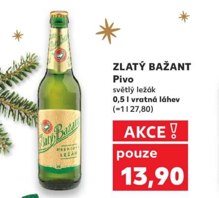 ZLATÝ BAŽANT Pivo